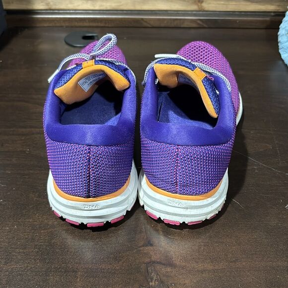 Brooks Revel 2 Purple Orange Running Walking Comfort Shoes Size 11.5 - Picture 10 of 11